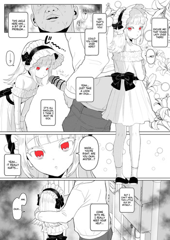 Lolita-kei Fashion Muchi Loli-kko Minuki Gansha | Innocent Loli Girl in Lolita Fashion Spotted and Stained cover