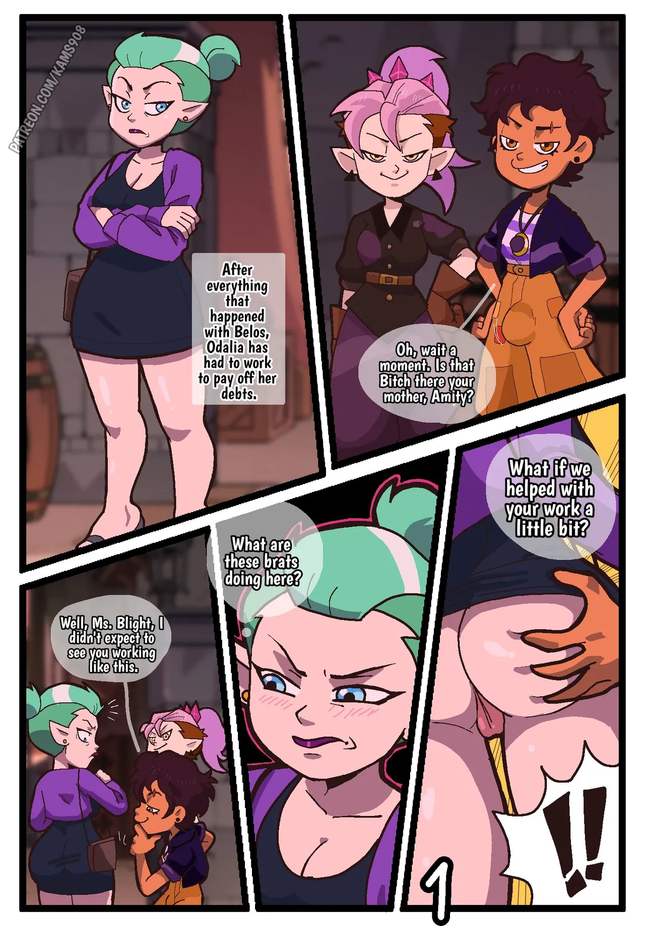 Odalia X Lumity page 1 full