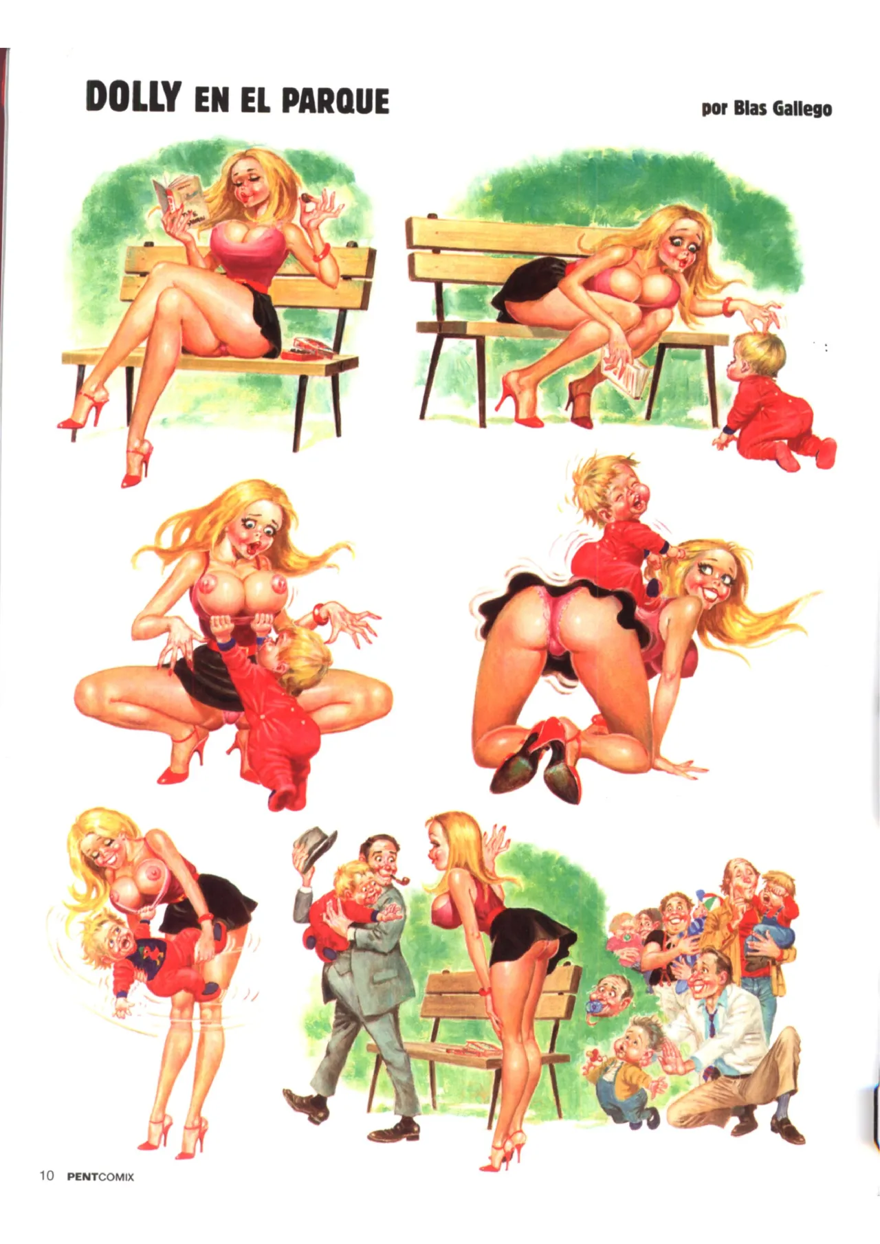 Penthouse Comix #94 page 10 full