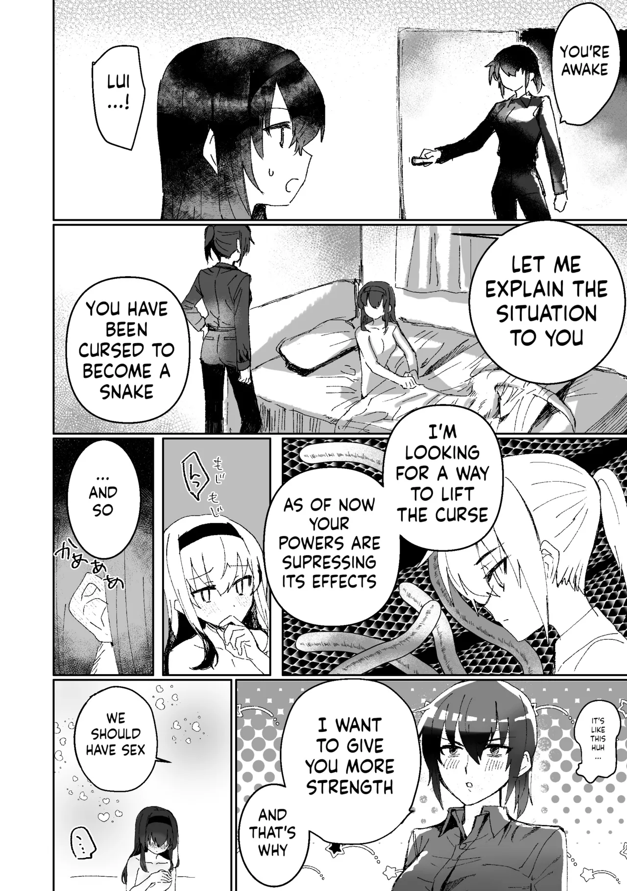 Lamia-ka Shita kara Ecchi suru Kai page 9 full