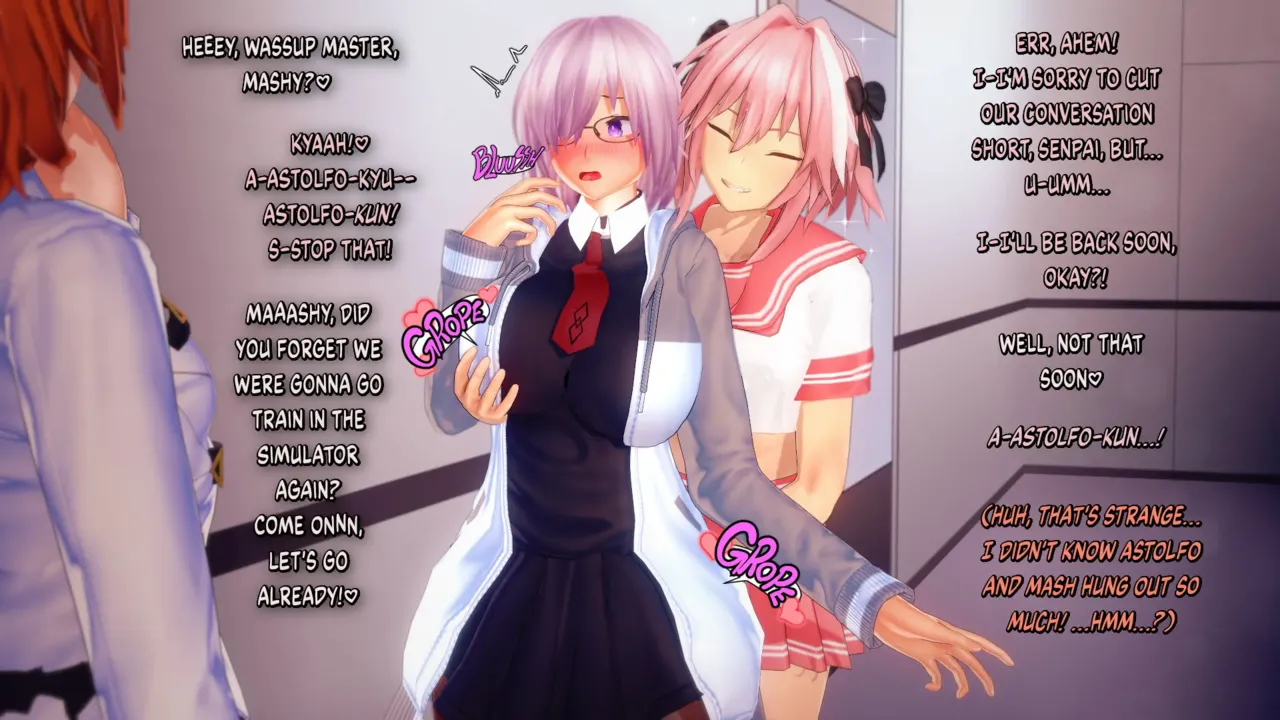 V-Kris Pixiv Astolfo and Mash page 1 full