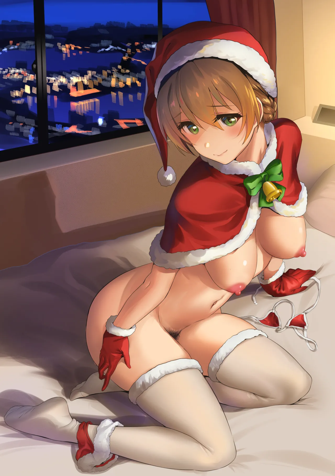 アイドルにサンタコス着せてホテルで性夜を共にする妄想～ご宿泊コース～ page 3 full