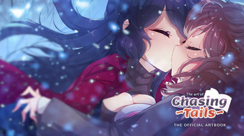 Chasing Tails: A Promise in the Snow Artbook cover