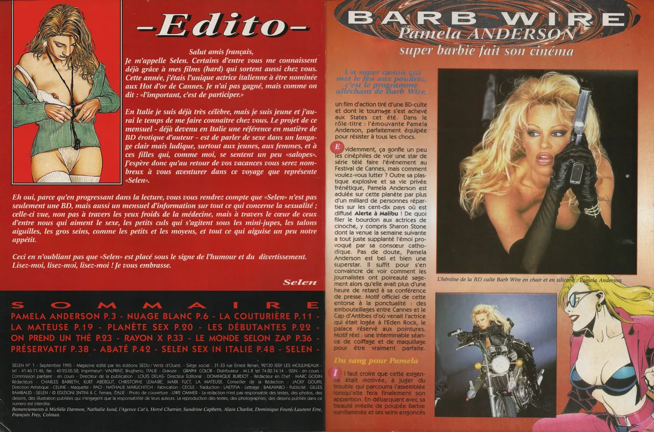 Selen - Le Magazine Du Charme Et De La BD - 1 page 2 full