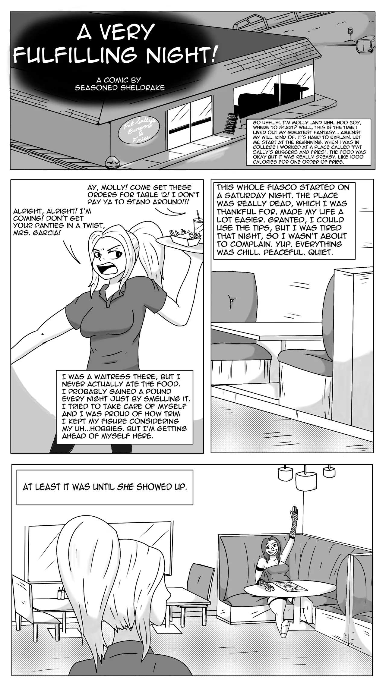 A very fullfilling night. page 1 full