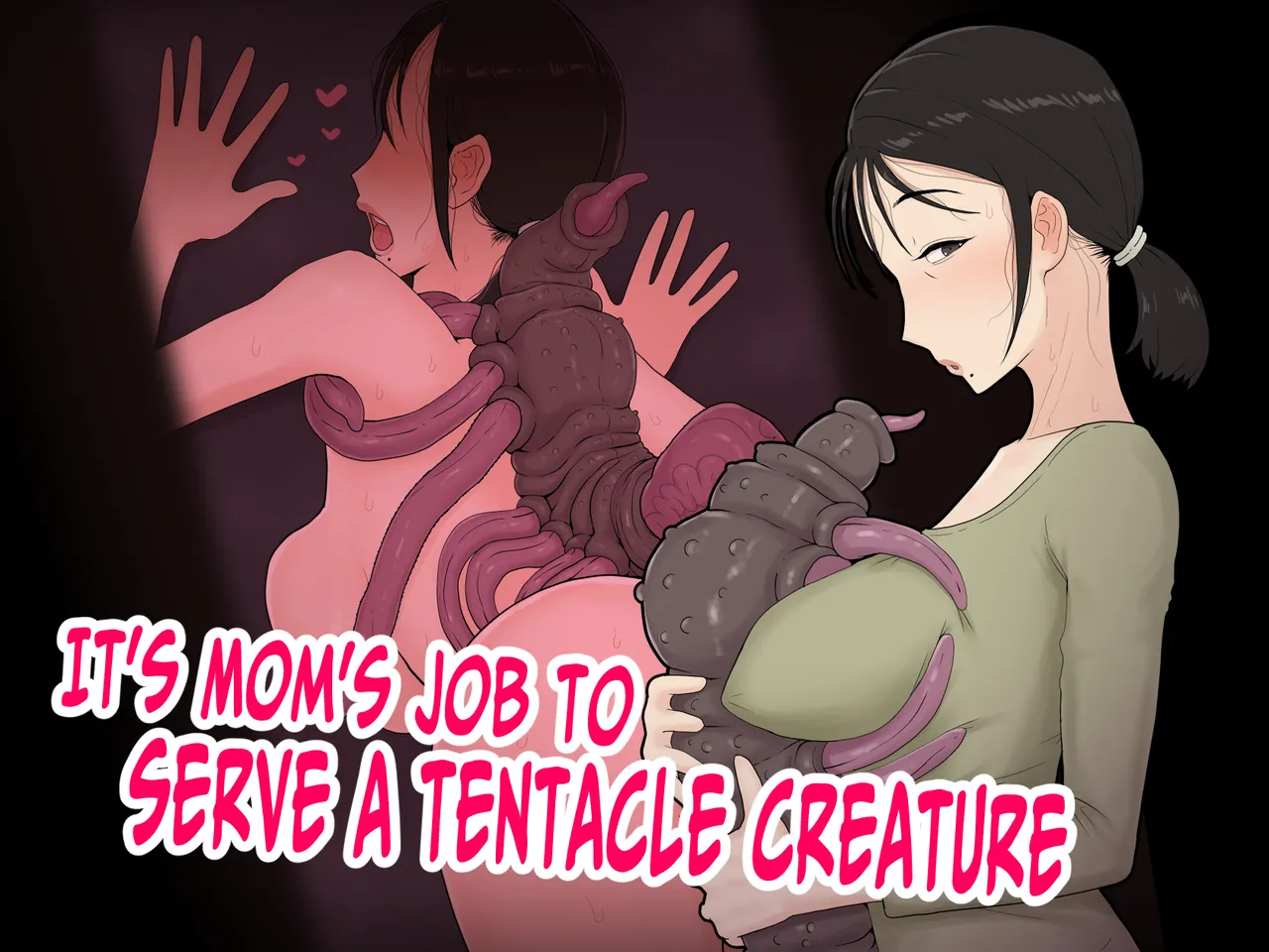 Okaa-san no Shigoto wa Shokushu Seibutsu no Osewa | Mom's Job Is Caring For Tentacle Creatures page 1 full