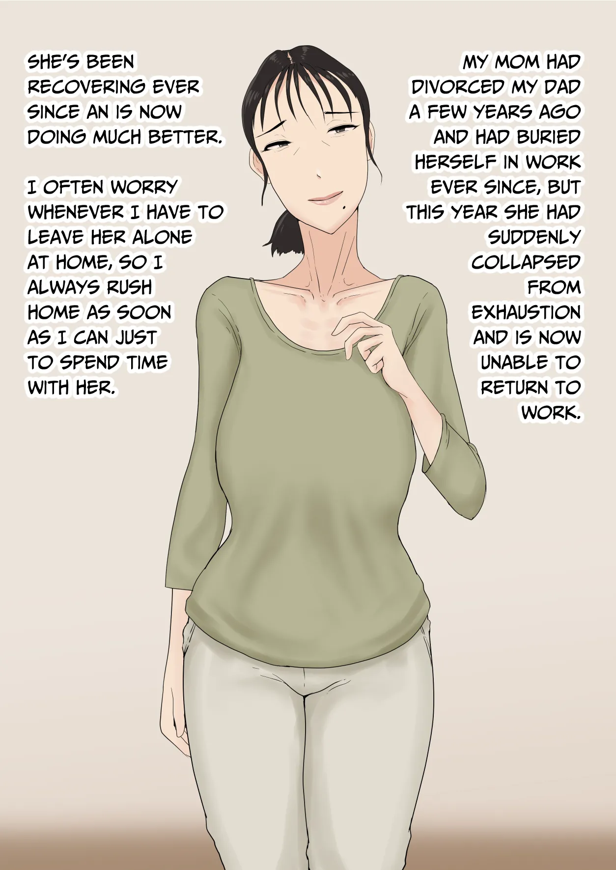 Okaa-san no Shigoto wa Shokushu Seibutsu no Osewa | Mom's Job Is Caring For Tentacle Creatures page 9 full