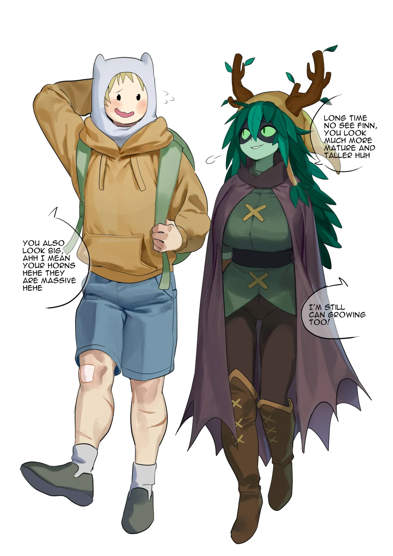 Finn and Wizard Huntress page 6 full
