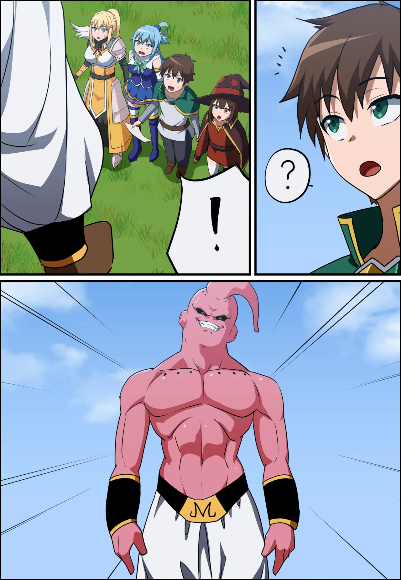 KONOSUBA - Kazuma Satou / Aqua / Megumin / Darkness  │ page 2 full