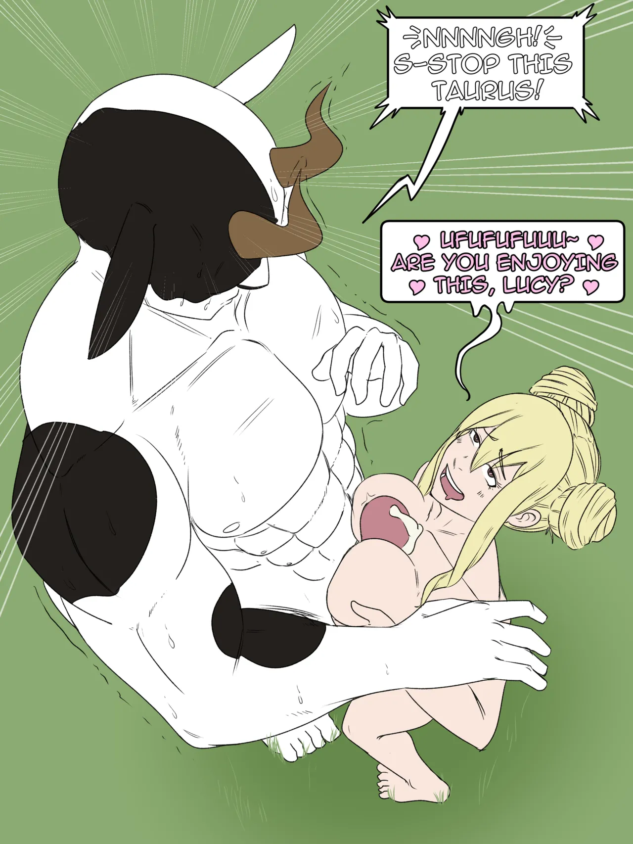 Lucy &amp; Taurus Double TG Transformation into each other page 5 full