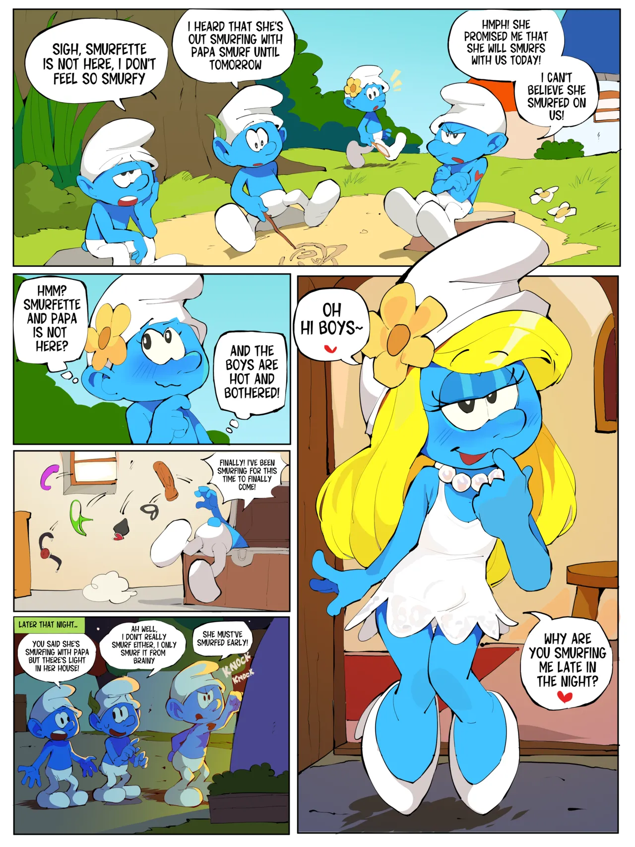 Smurfette page 3 full