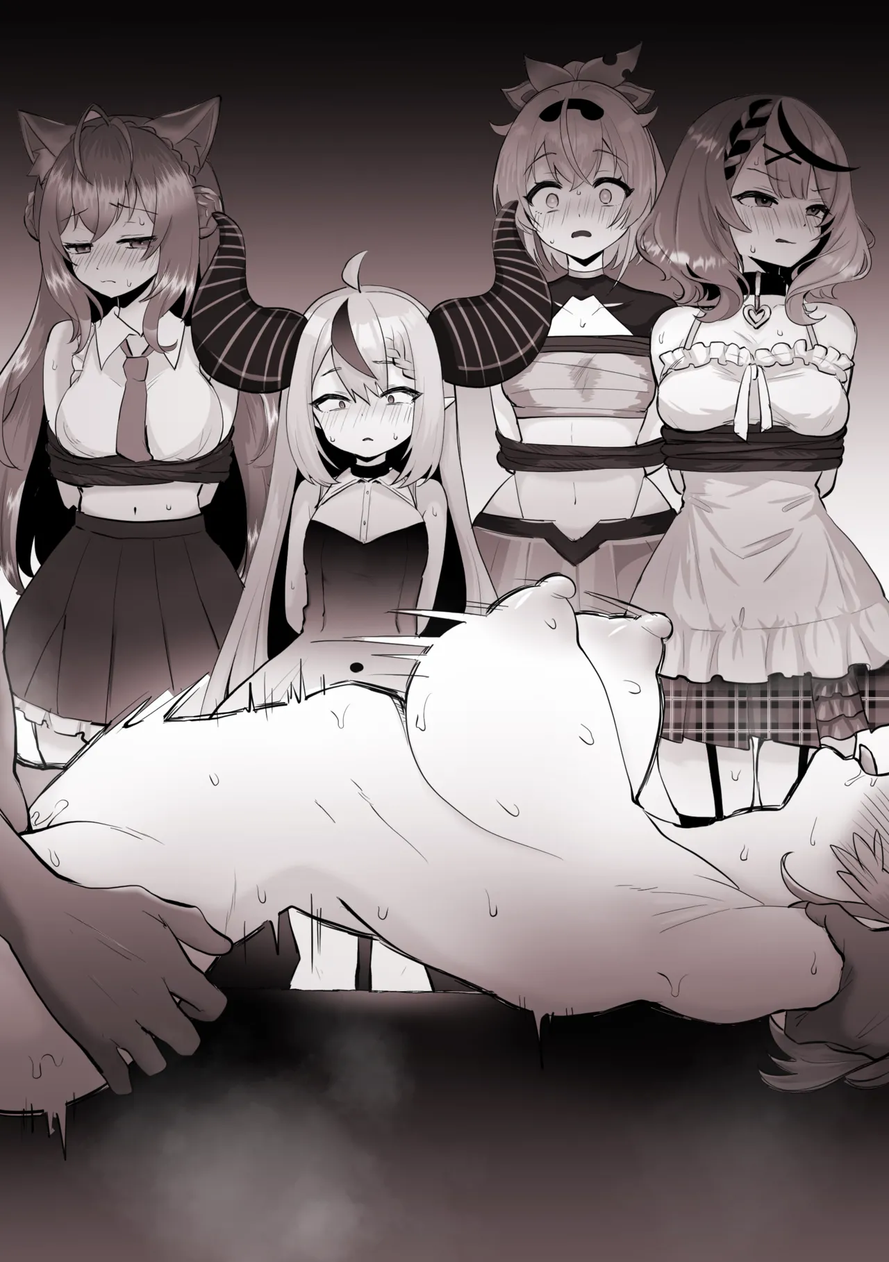 敵対組織のえっちな責めに屈してしまう ル〇姉 page 10 full