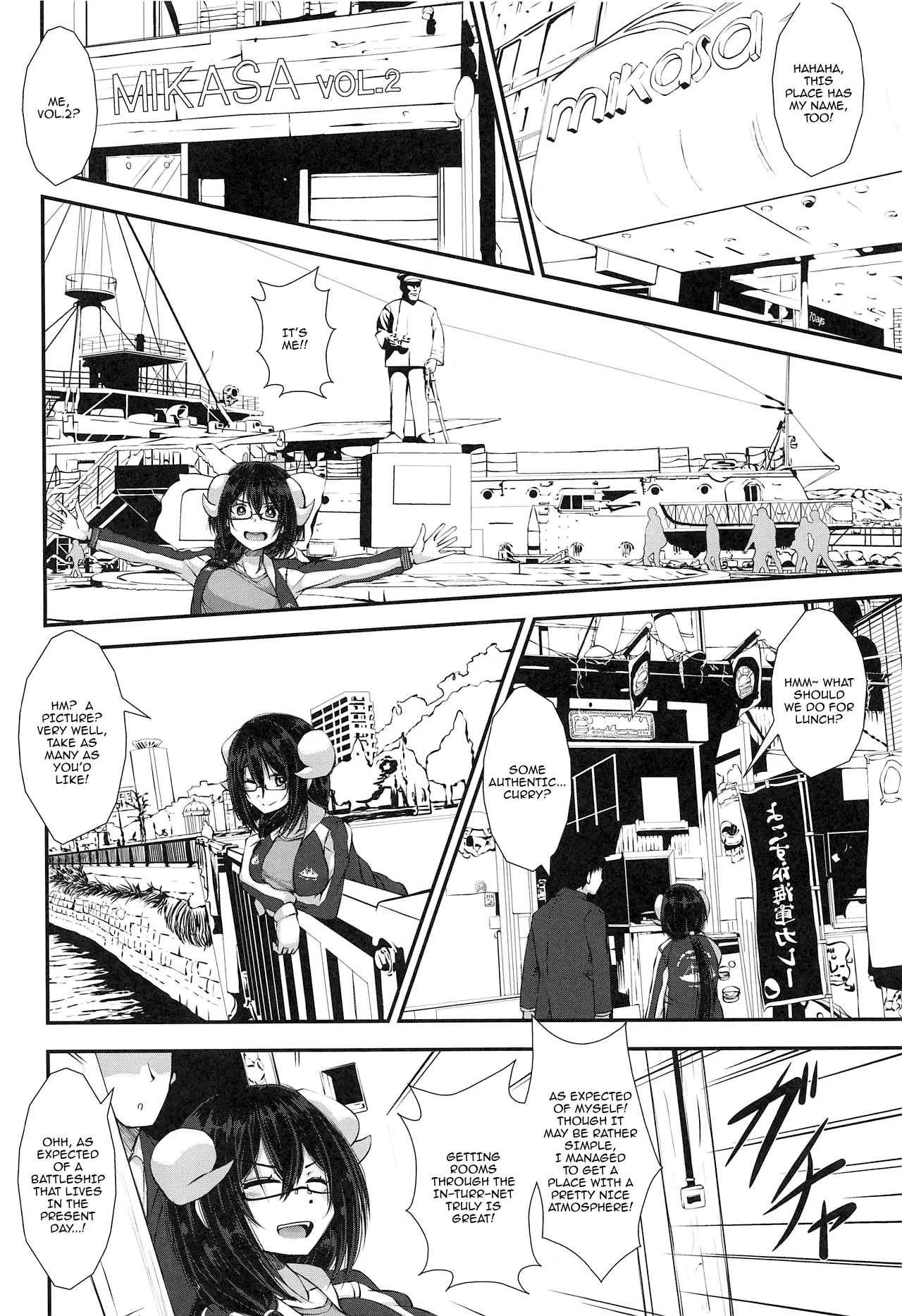 Mikasa to Yokosuka Daimankitsu! | Thoroughly Enjoying Mikasa and Yokosuka page 3 full