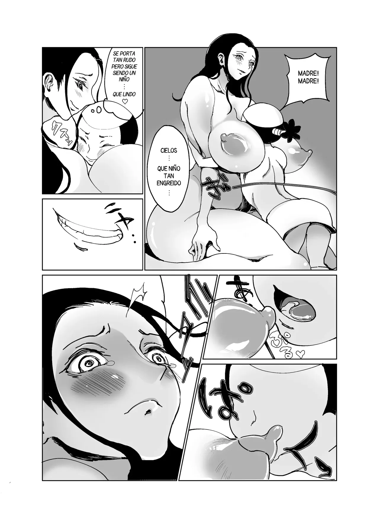 Kuso Gaki vs Nico Robin ~Furoba hen~|Maldito Mocoso vs Nico Robin ~capitulo del baño~ page 5 full