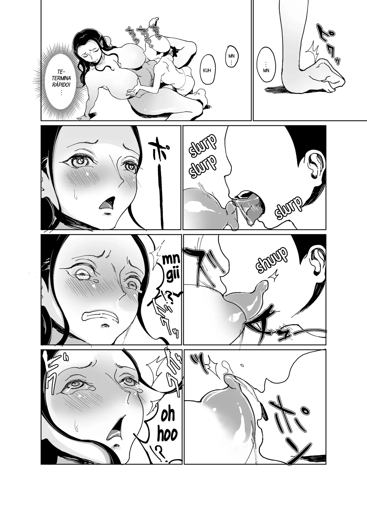 Kuso Gaki vs Nico Robin ~Furoba hen~|Maldito Mocoso vs Nico Robin ~capitulo del baño~ page 7 full