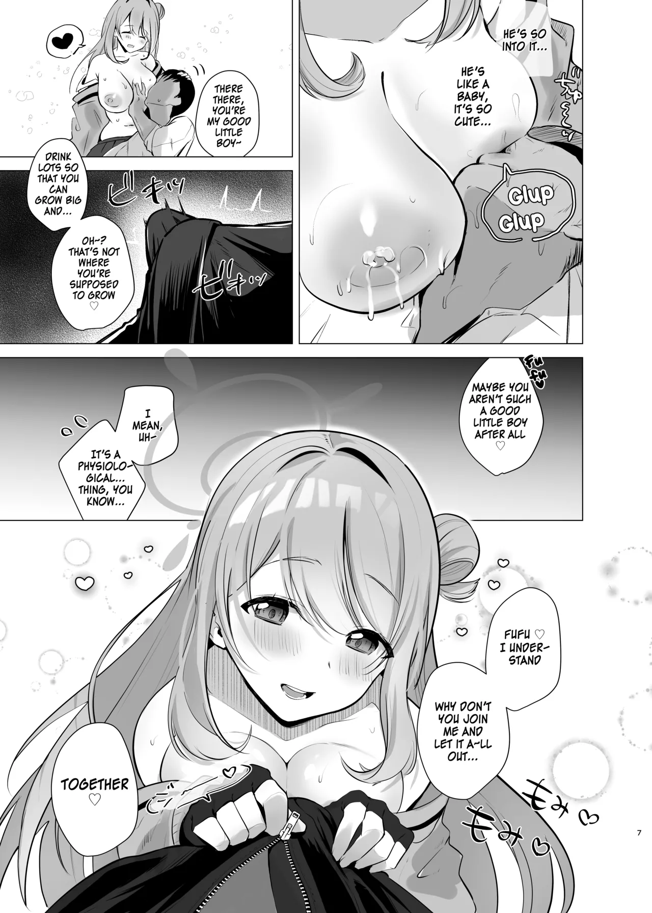 Sensei! Oppai ga Tomarimasen! | Sensei! My milk won't stop! page 6 full