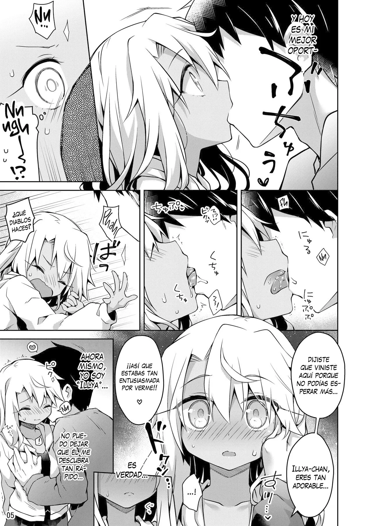 Kuro ga Illya  no Furi shite Ecchi suru Hon - Un libro sobre Kuro que se hace pasar por Illya y termina teniendo sexo page 5 full