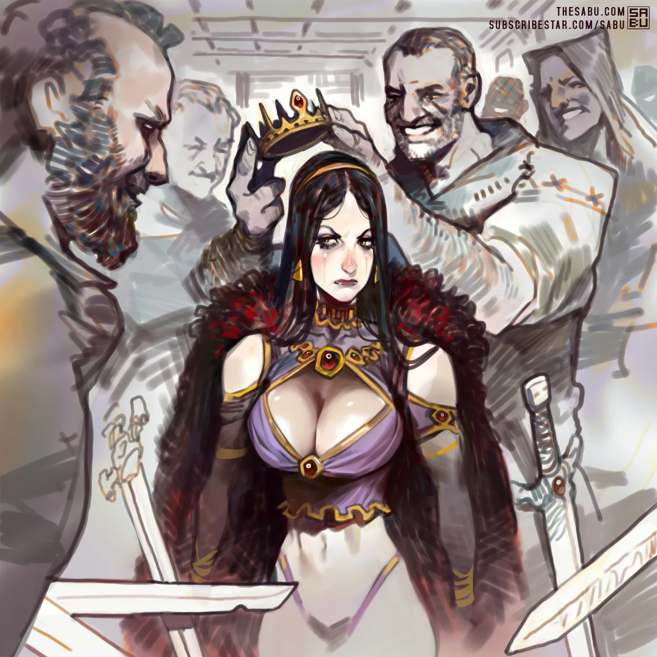 The Fallen Queen page 1 full