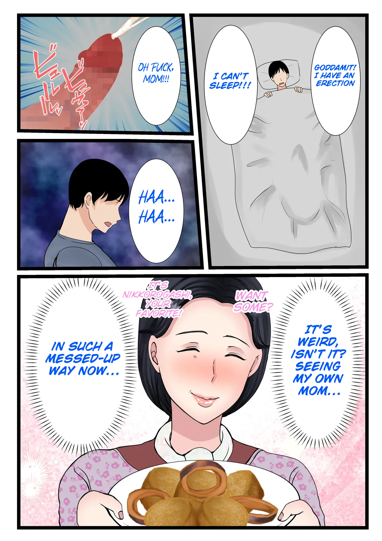 A country mother who makes her son horny.  ~My mother's pussy is so erotic, I love it~ page 10 full