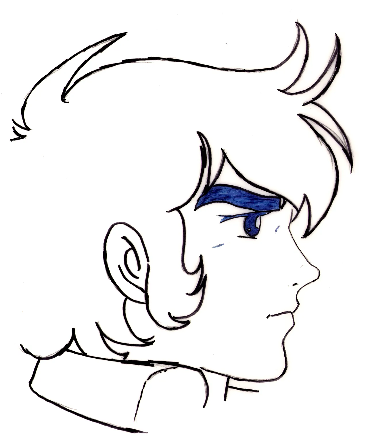 Shōwa Era Private Fujoshi BL / Yaoi Illustrations &amp; Tracings Portfolio page 4 full