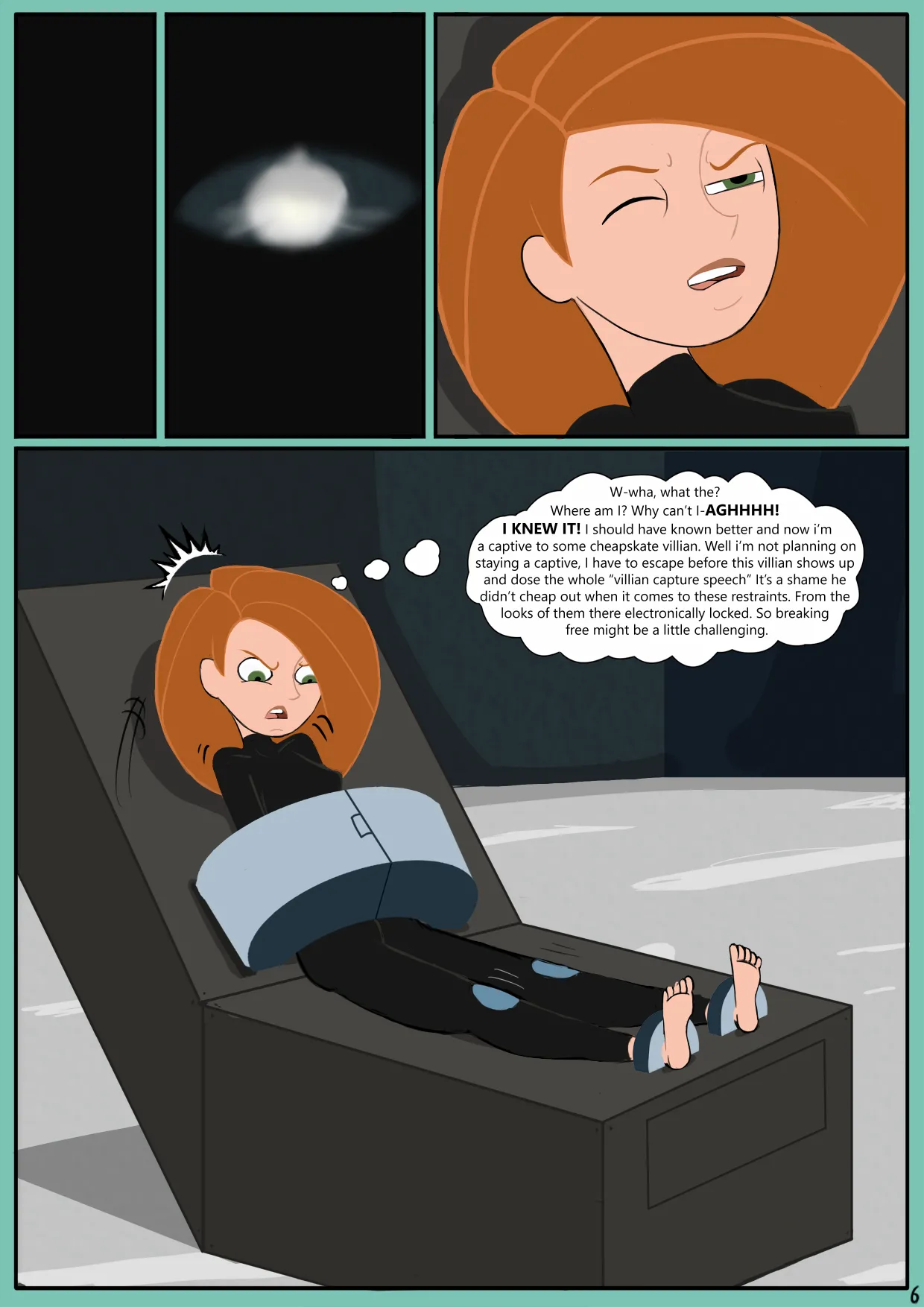 kenzoe64 - Kim Possible A Mistaken Stowaway page 7 full