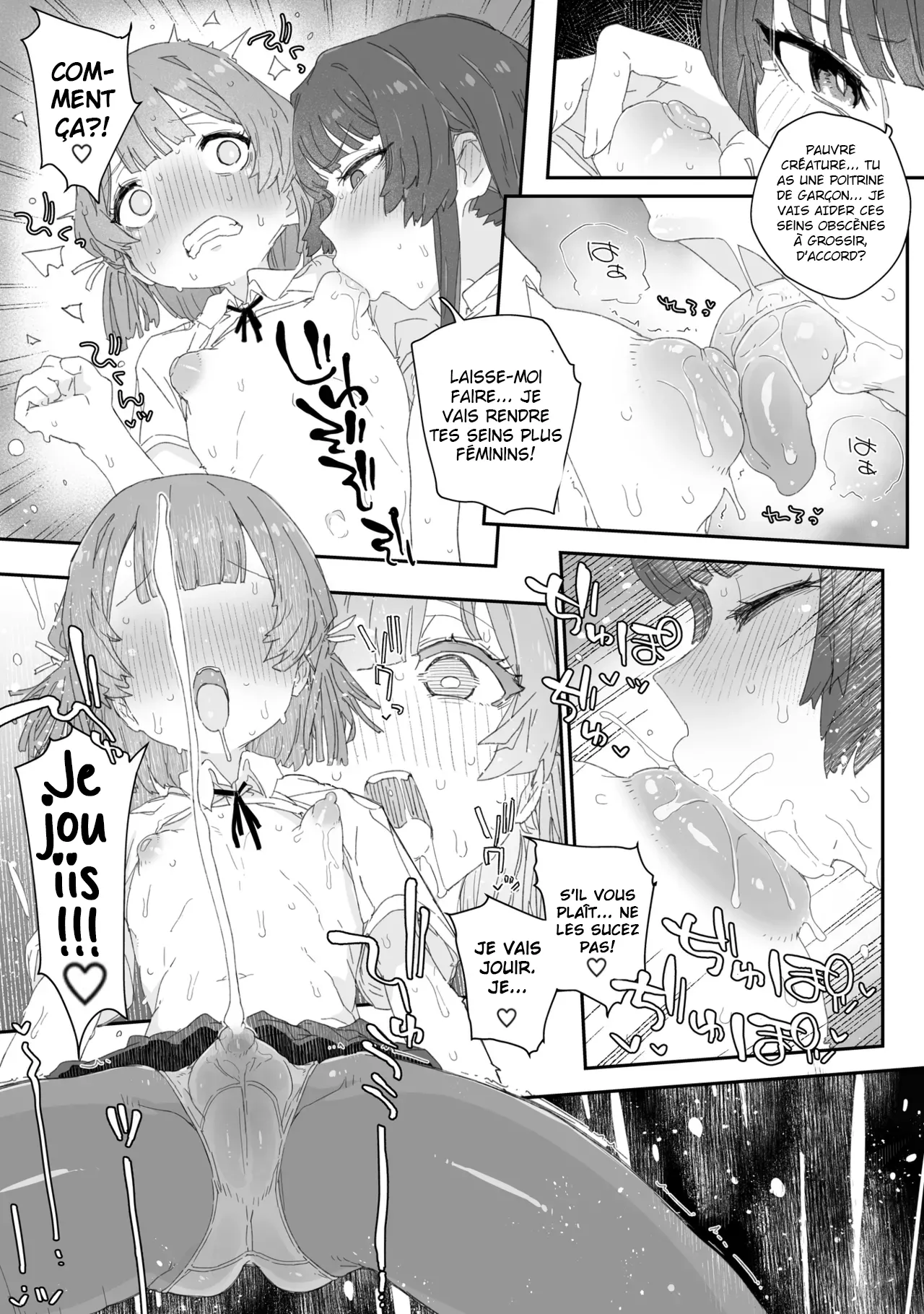 Ne trouble pas ma morale !!! ~ Comment la présidente du comité des mœurs, une futanari à la forte libido, a perdu le contrôle face à un garçon efféminé ~ page 6 full