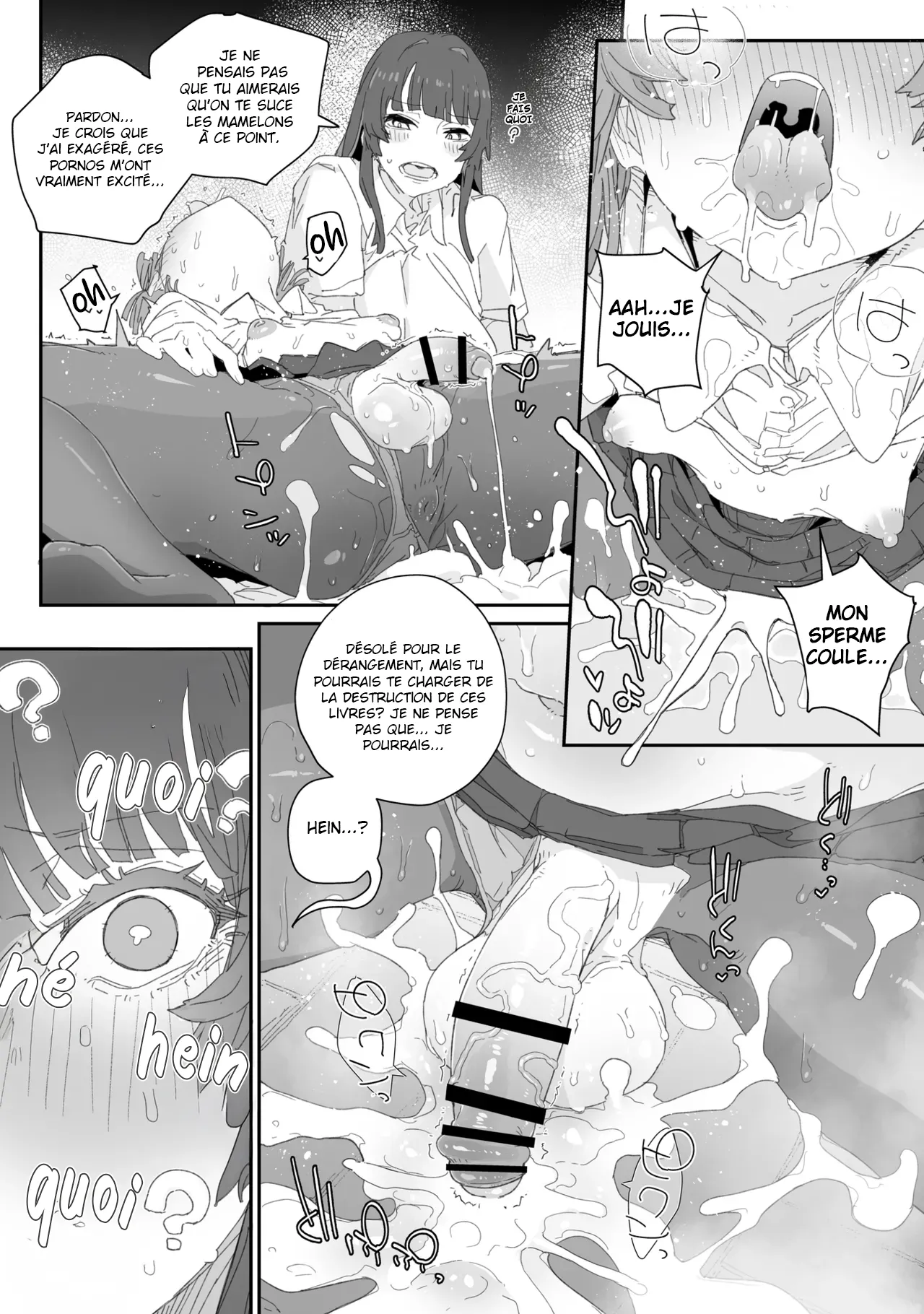 Ne trouble pas ma morale !!! ~ Comment la présidente du comité des mœurs, une futanari à la forte libido, a perdu le contrôle face à un garçon efféminé ~ page 7 full