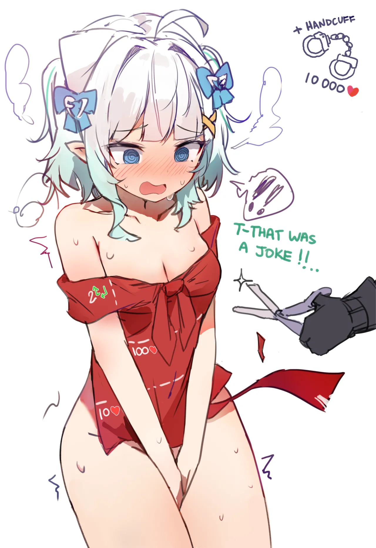 Maid Mint Scissors Game + Backshots page 2 full