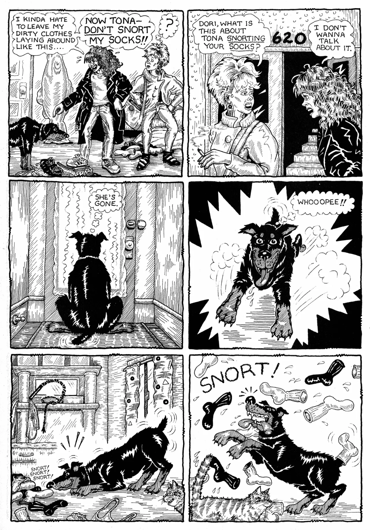 Lonely Nights Comics page 4 full