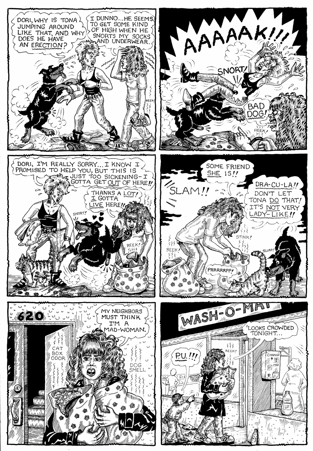 Lonely Nights Comics page 6 full