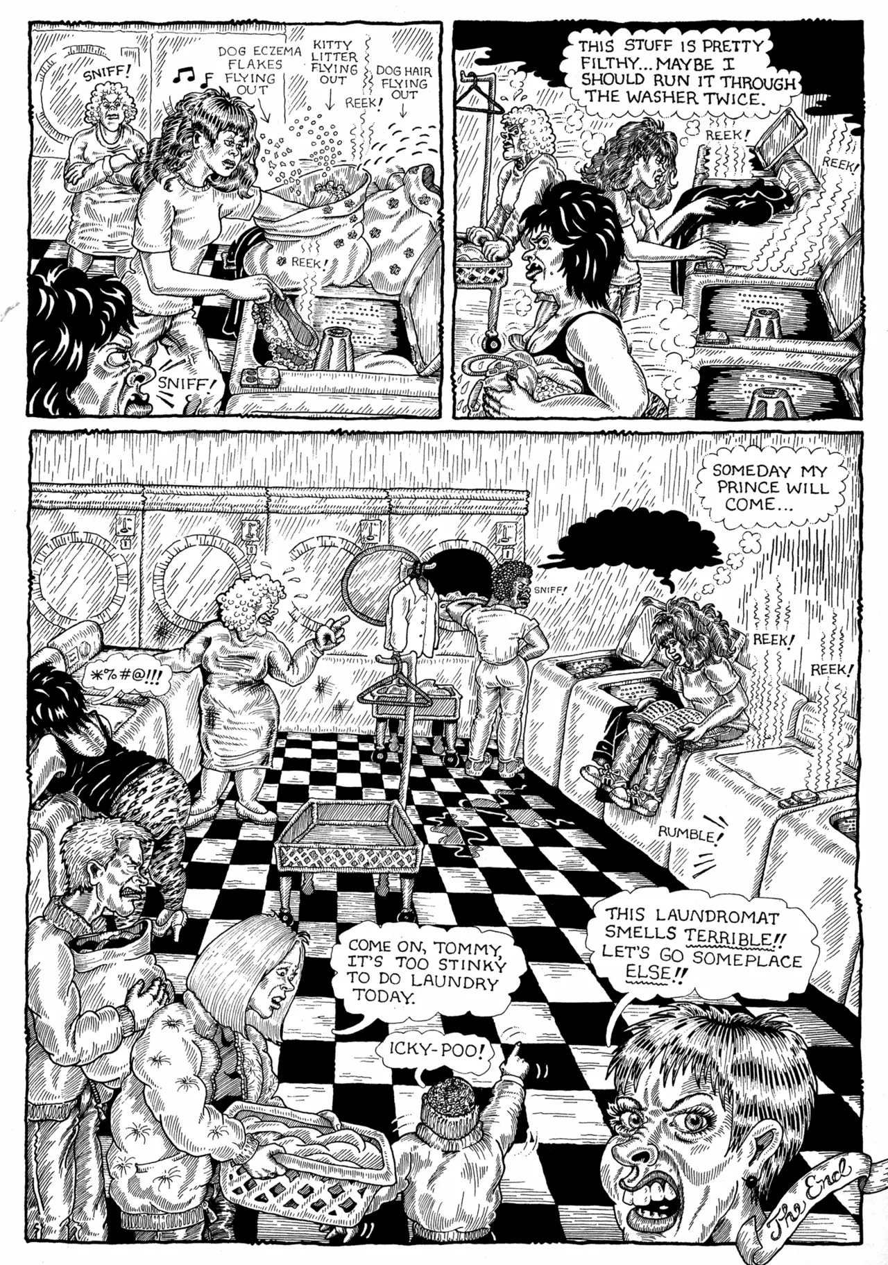 Lonely Nights Comics page 7 full