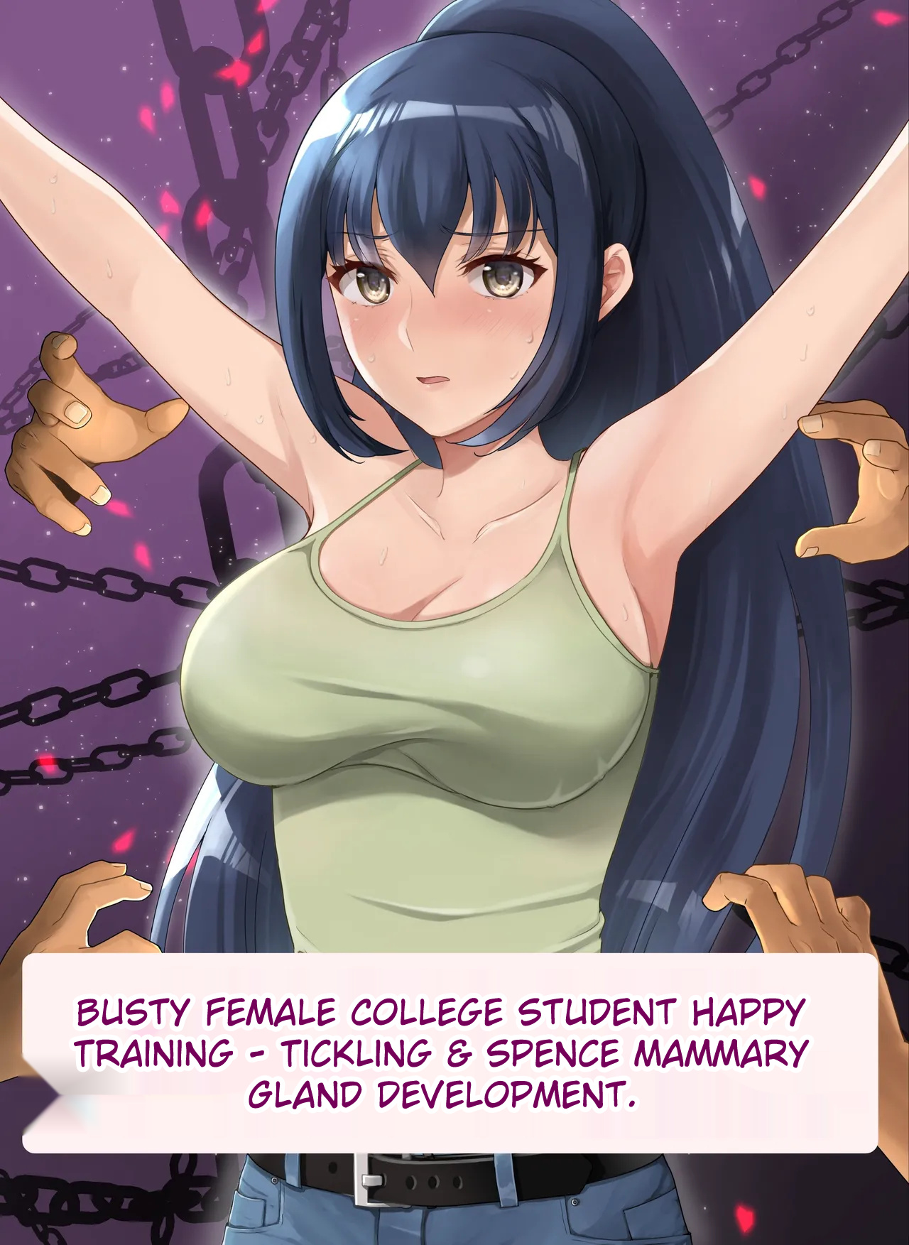 Kyonyuu Joshidaisei Kairaku Choukyou -Kusuguri &amp; Spence Nyuusen Kaihatsu- page 1 full