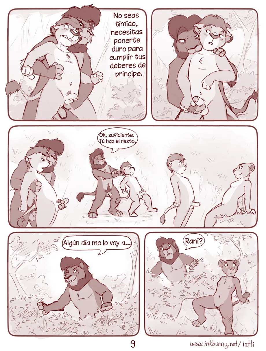 Herederos de las Praderas - Sketch page 10 full
