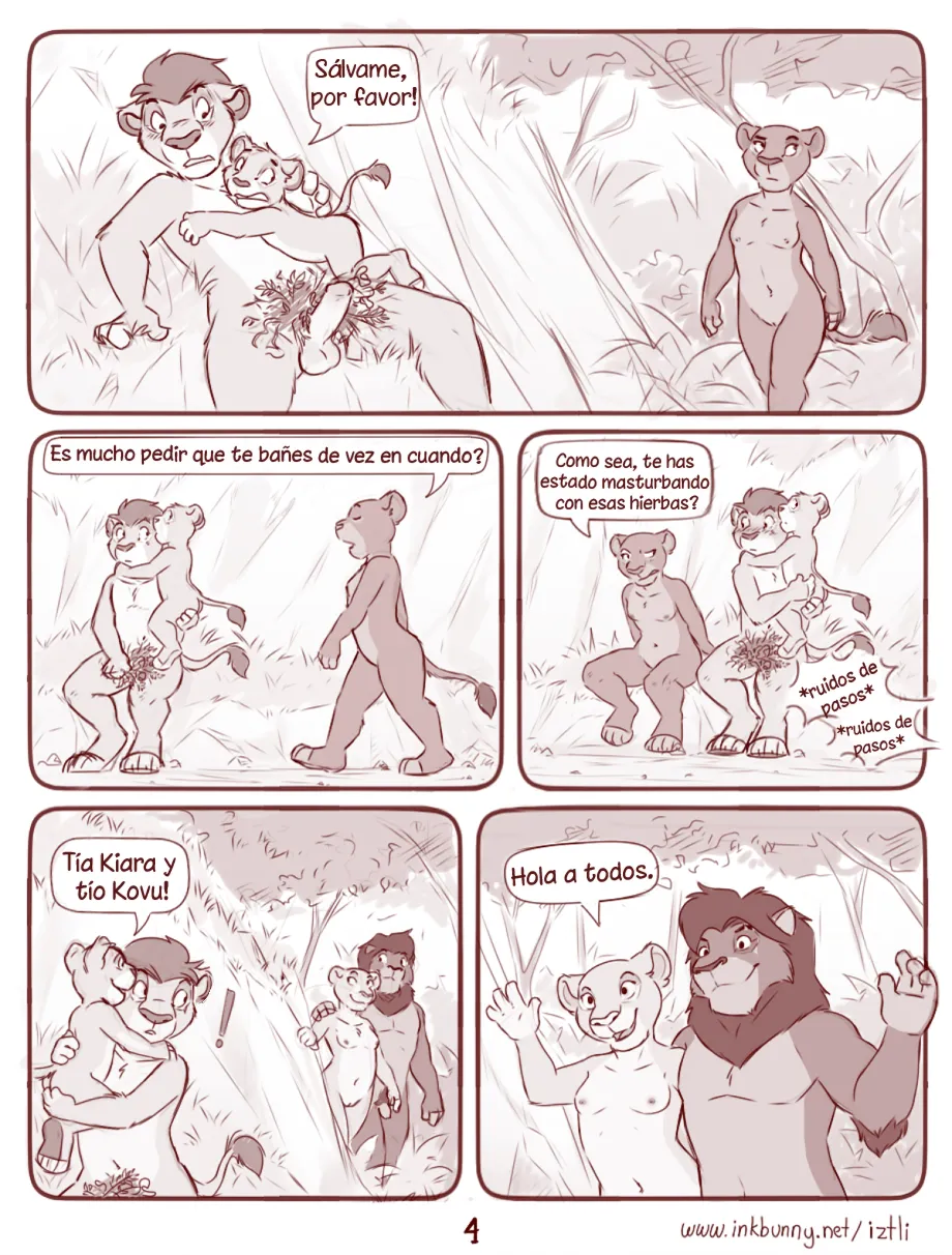 Herederos de las Praderas - Sketch page 5 full