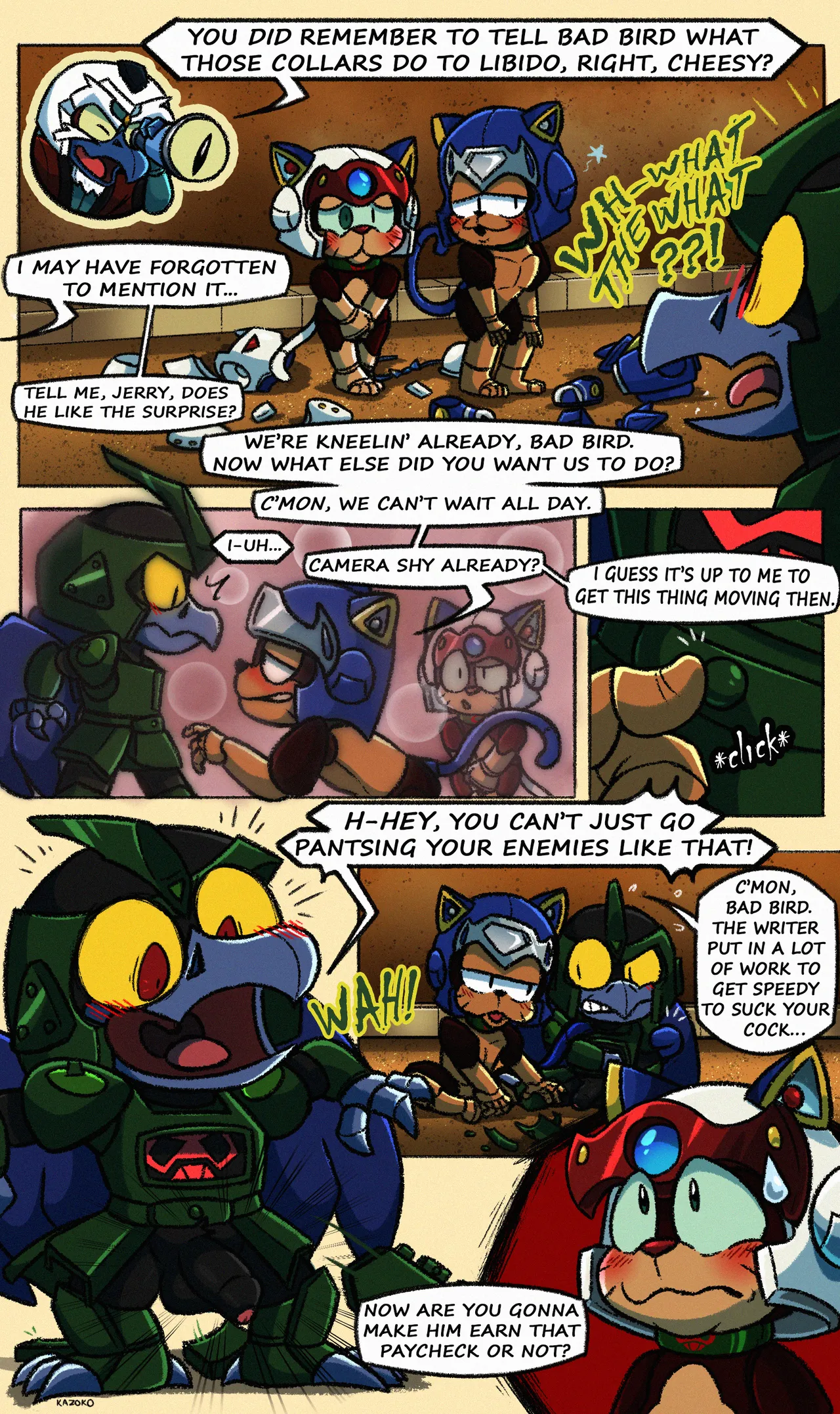Samurai Pizza Cats in: A Taste of Crow page 6 full