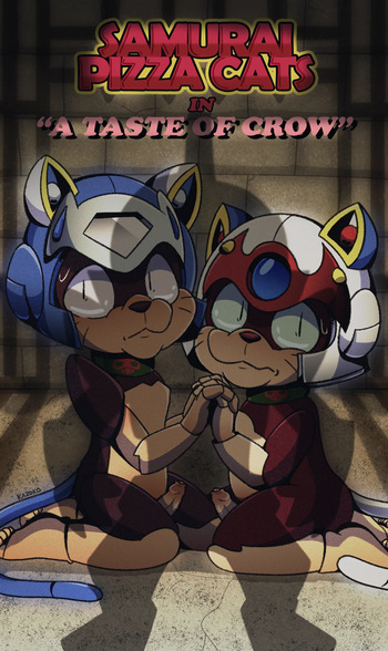 Samurai Pizza Cats in: A Taste of Crow cover