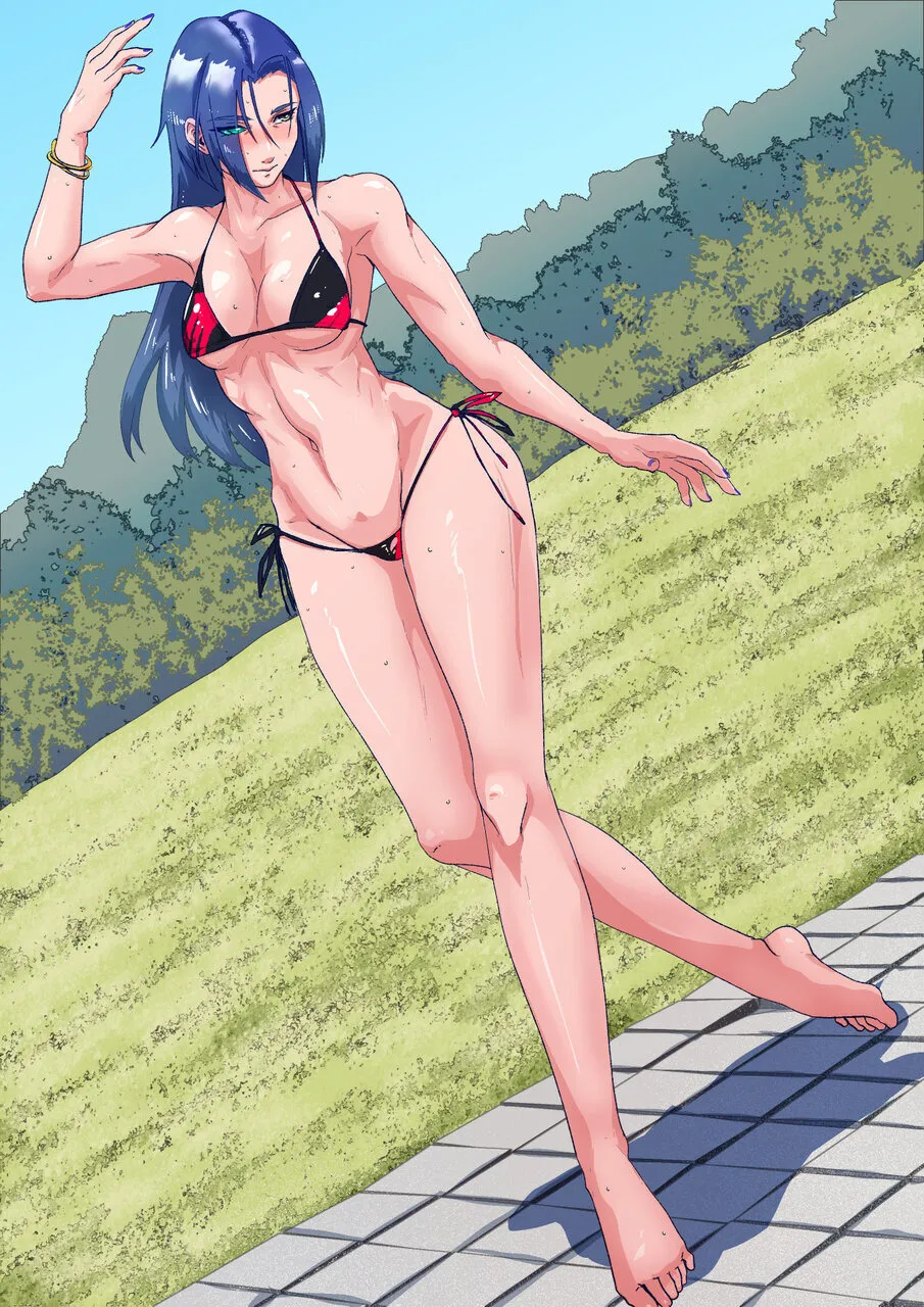 Atoraruksu Reiza~ Shin Hiroin VS Mesu Kaijū~ Kūru Kyodai Reddo Hiroin Kuyūruku-teki Haiboku! Mesu Kaijū ni Nugarare Kōsoku sa rete Muyō de Etchi na Shūtai o Sarashi Haiboku suru… Ōkina Onēsan Dai Pinchi! page 4 full