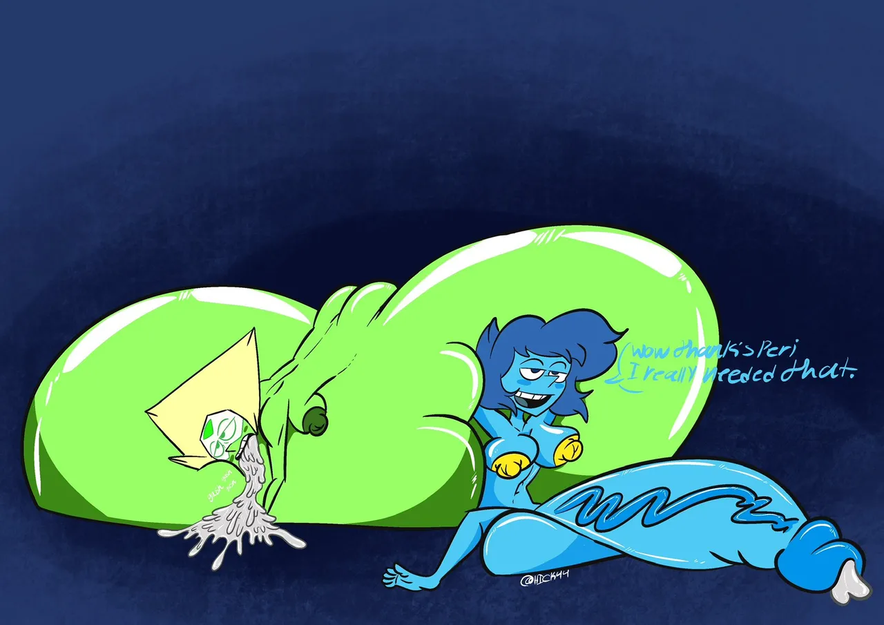 Lapis Lazuli x Peridot page 4 full