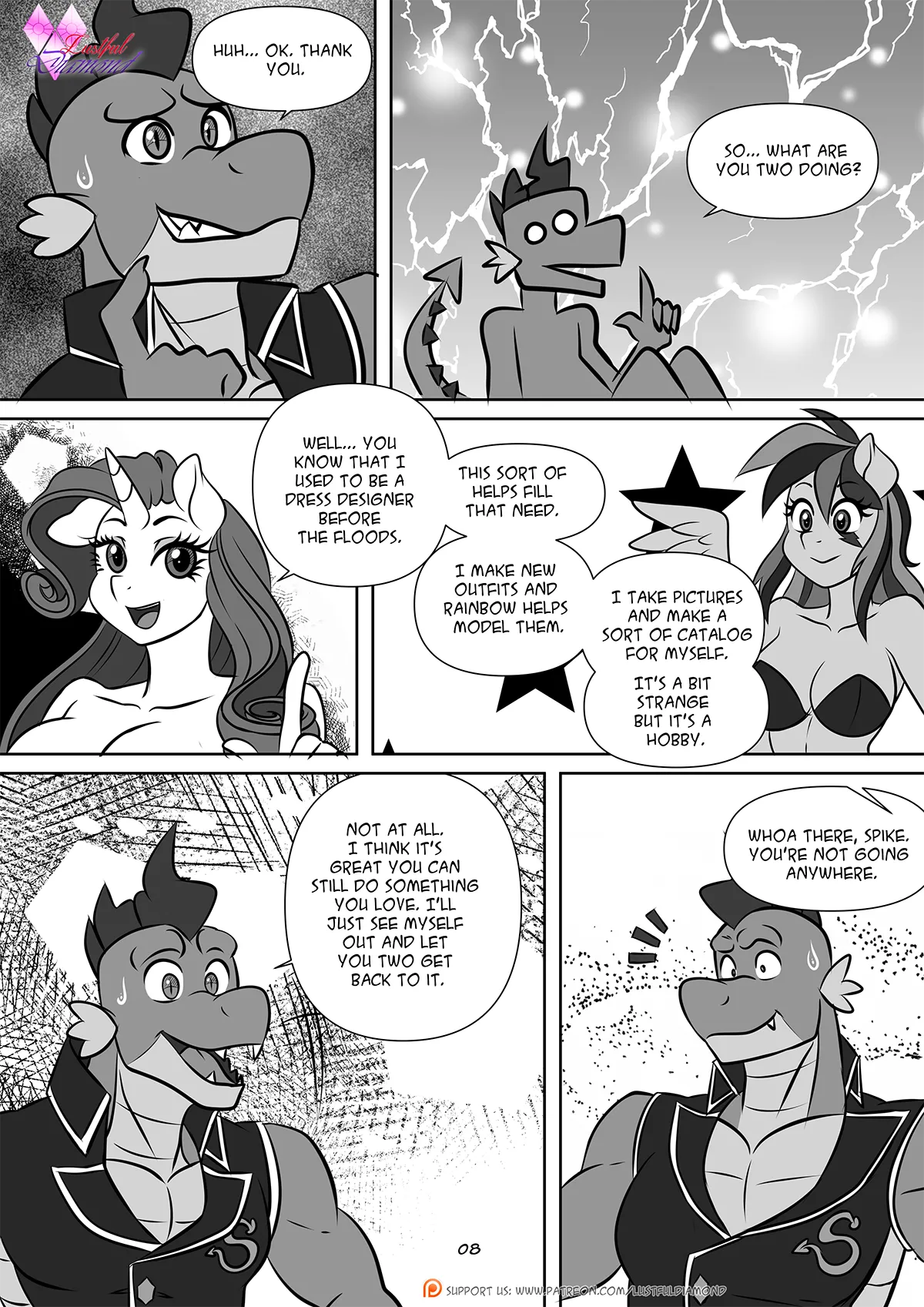 Lustful Diamond - Show Girls page 9 full