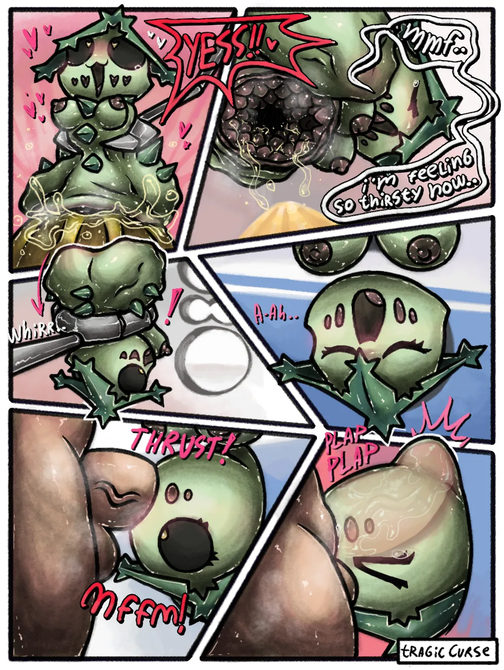 Cactus Juice Harvest + Maractus Onahole Cactus Juice Station page 2 full