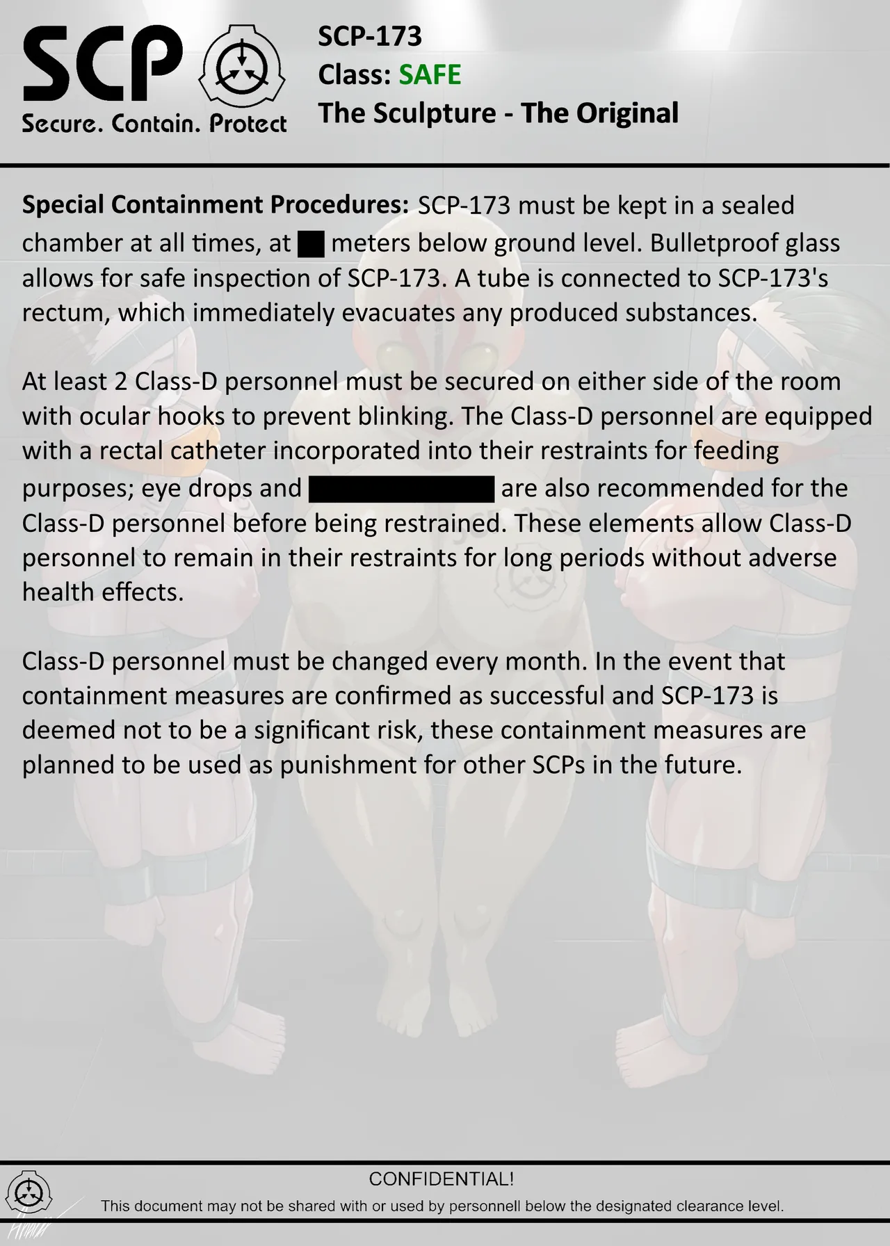 SCP-173 The Sculpture - Original page 6 full