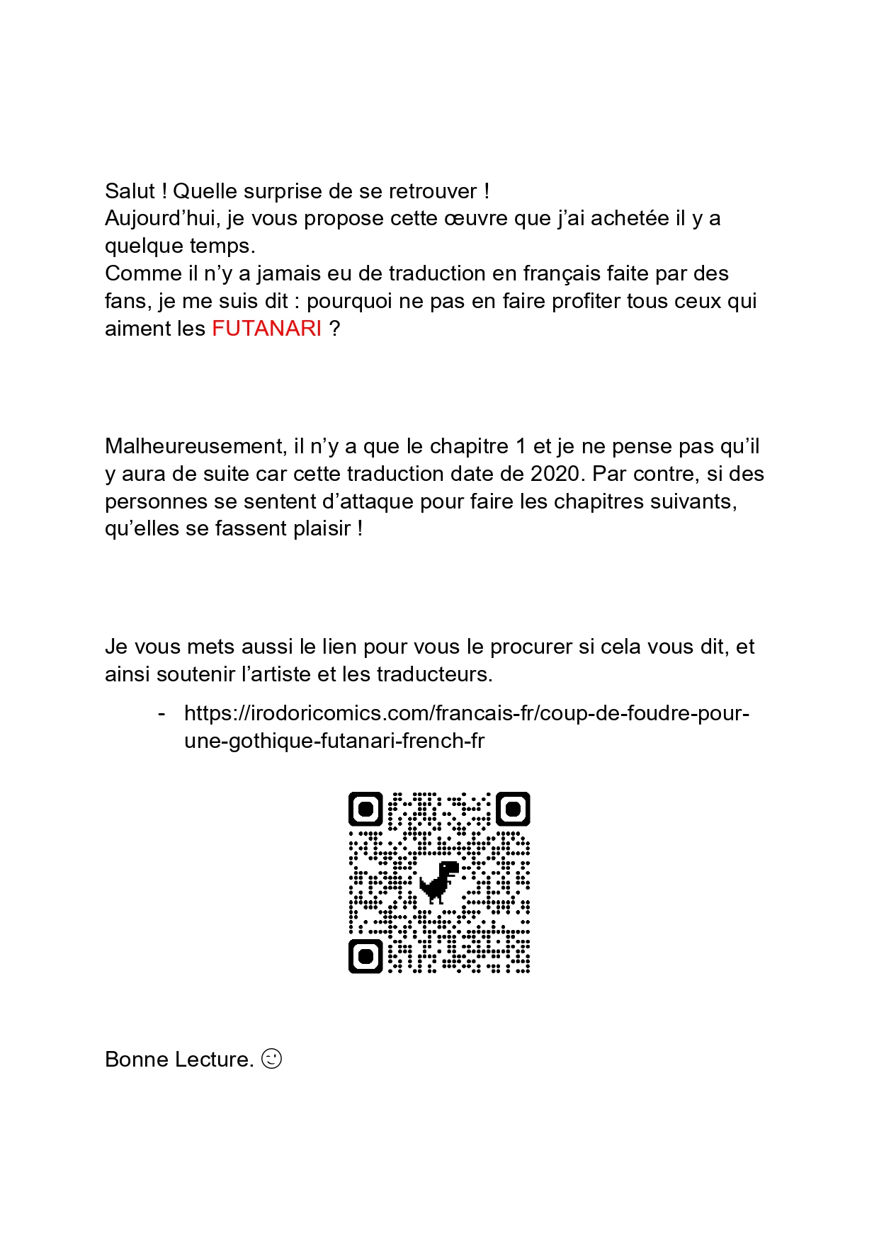 Coup de Foudre pour une Gothique FUTANARI Chap1 page 2 full