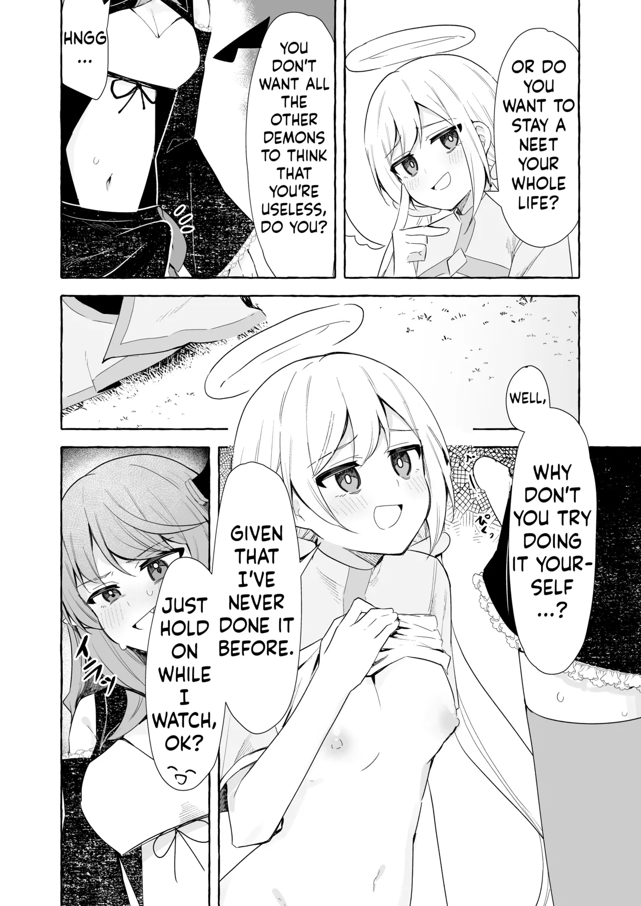 Futanari Akuma to Tenshii-chan page 5 full