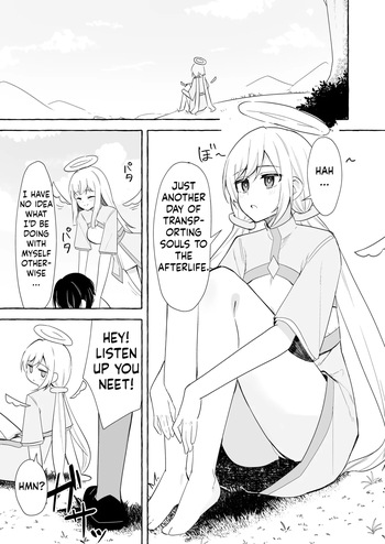 Futanari Akuma to Tenshii-chan cover