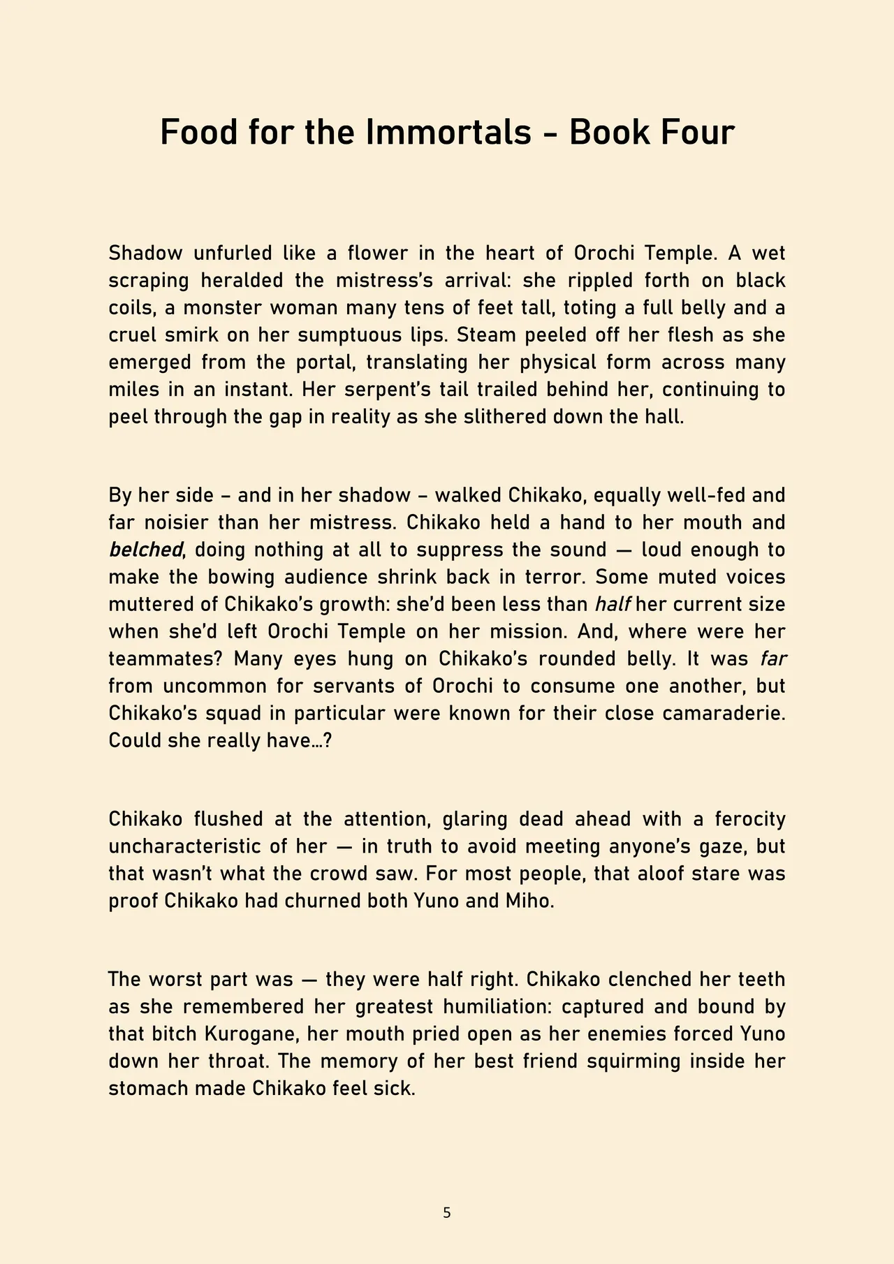 Food for the immortals 4 page 5 full