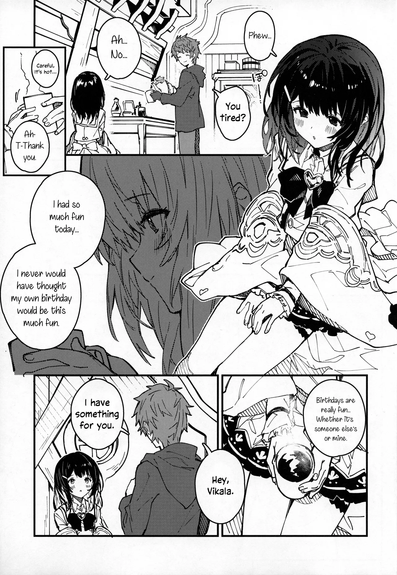 Vikala-chan to Ichaicha Suru Hon 9 Satsume page 6 full