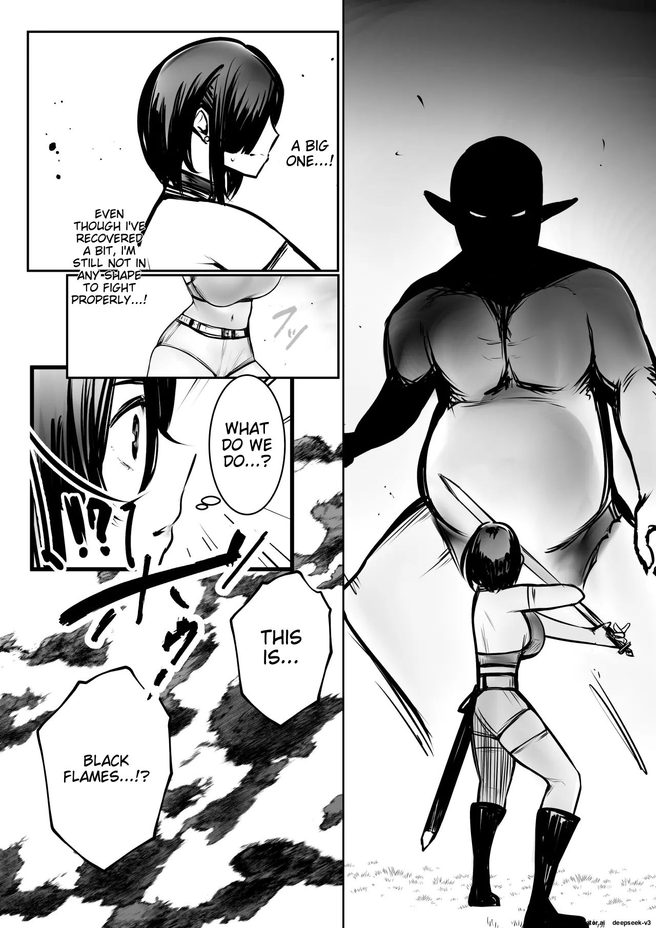 Onna Kishi Rize wa Koyoi mo Maotoko ni Dakareru 3 page 8 full