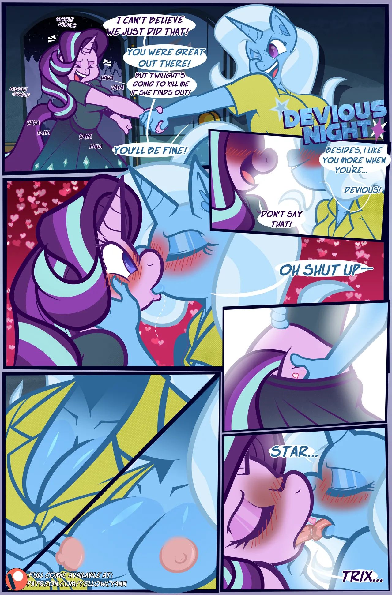 Devious Night page 1 full