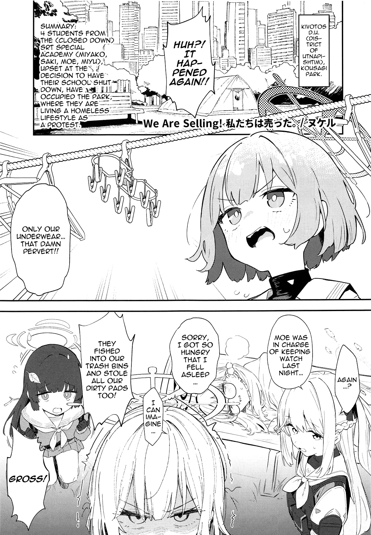 We Are Selling! Watashi-tachi wa Utta. page 2 full
