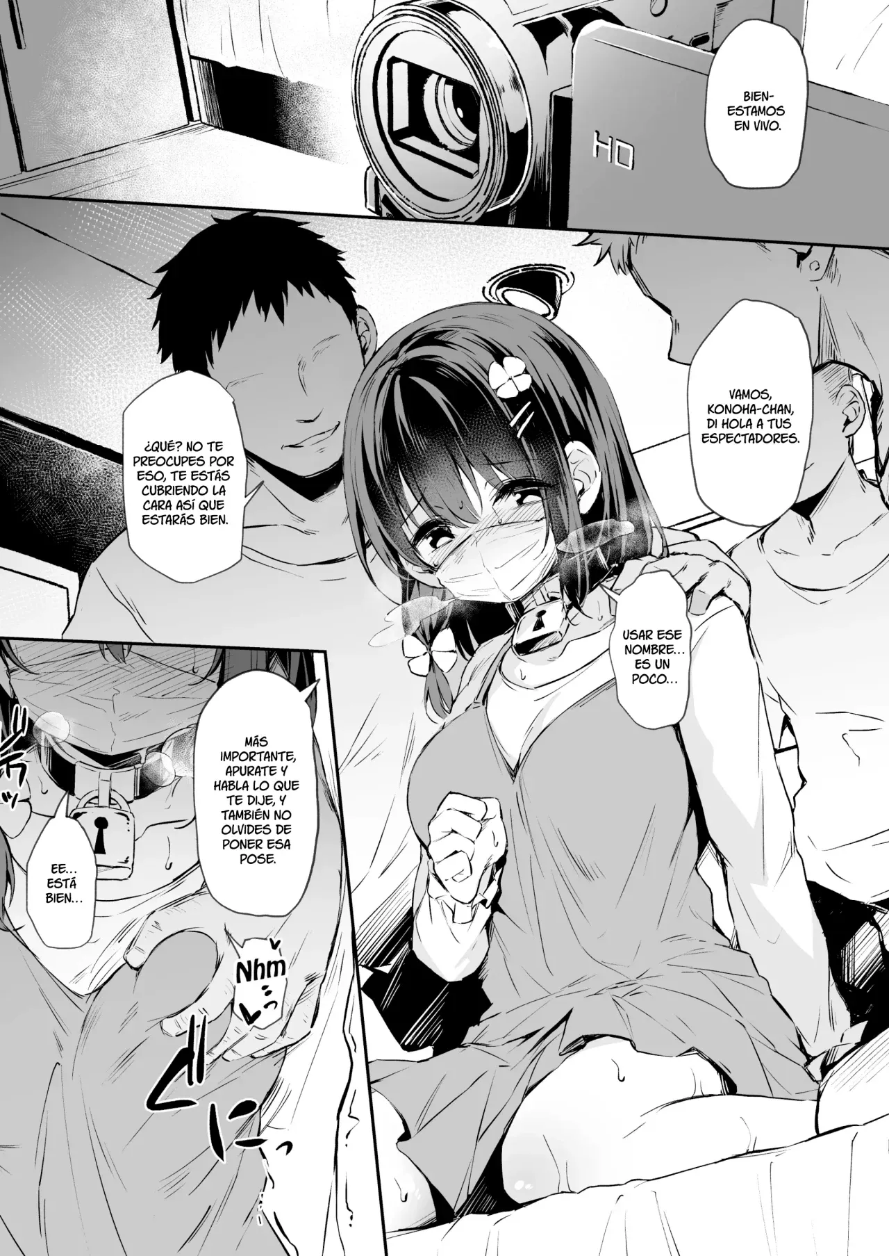 Mask Haishin Konoha-chan | El Directo de Konoha-chan con Cubrebocas page 1 full